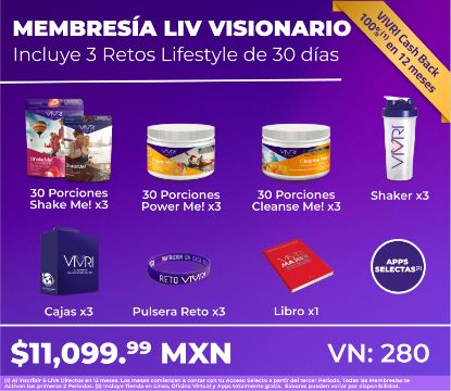 Membresía LIV Visionario 30s