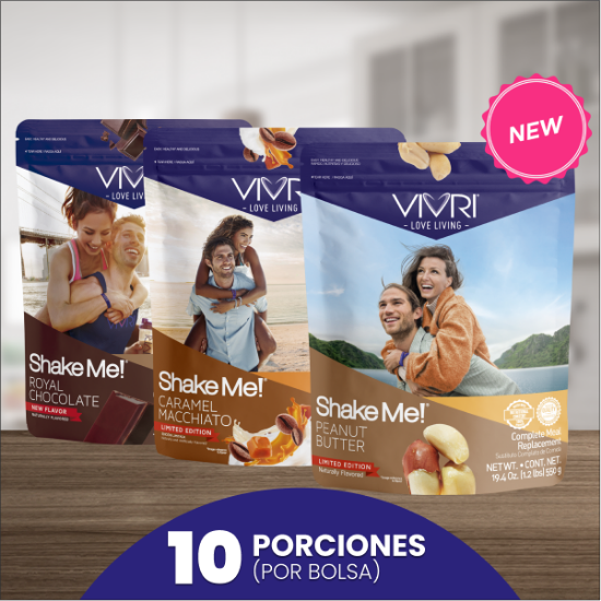 Imagen de SHAKE ME! 10 Porciones KIT 2 pzas 