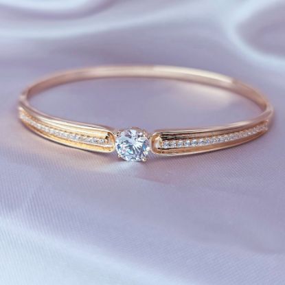 Imagen de Brazalete Compromiso de Oro y con Diamantes