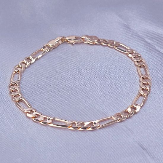 Imagen de Pulsera Tejido Cartier o Fígaro Talla 1804