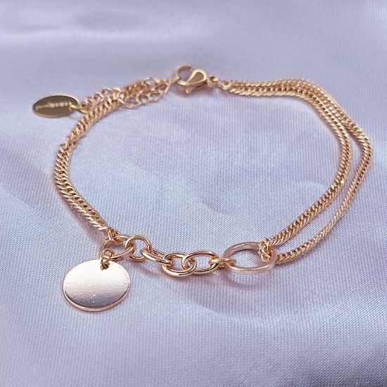 Imagen de Pulsera Riqueza y Oblea de Oro 1803