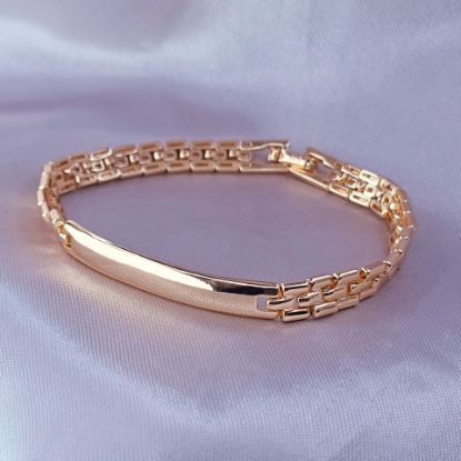 Imagen de Pulsera Esclava Eslabones Comas Talla 1806