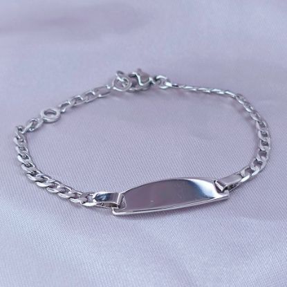 Imagen de Pulsera Esclava Kids Eslabones Barbada Talla 1603