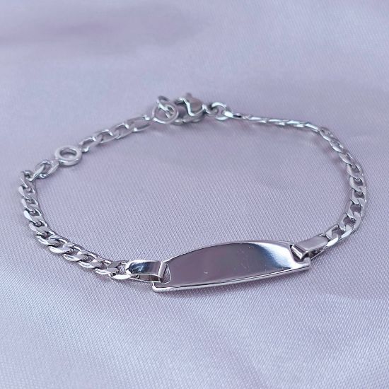 Imagen de Pulsera Esclava Kids Eslabones Barbada Talla 1603
