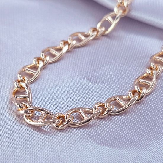 Imagen de Cadena Tejido Gucci en Oro Dorado