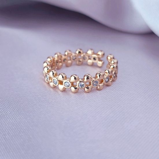 Imagen de Anillo Semiabierto Mundo de Esferas Talla 6