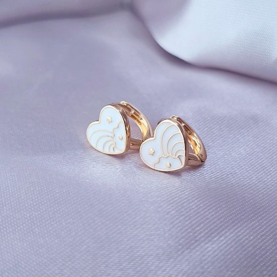 Imagen de Huggie Arcoíris y Corazón con Estrellas