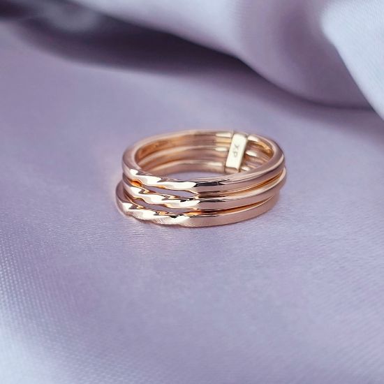 Imagen de Anillo Tres Aros de Oro