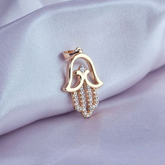 Imagen de Dije Hamsa con Luz Interna