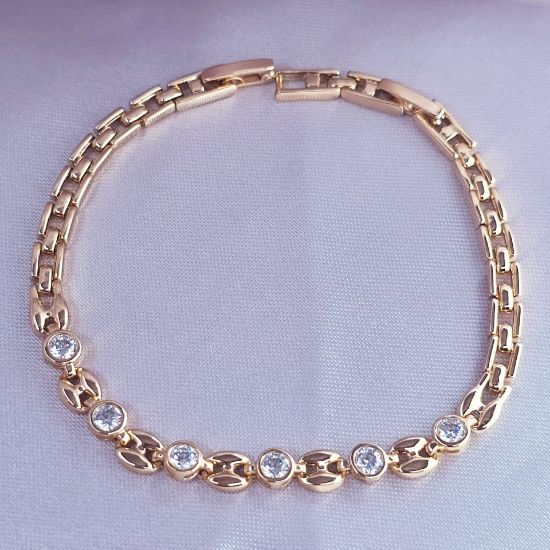 Imagen de Pulsera Diamantes Especiales  1705
