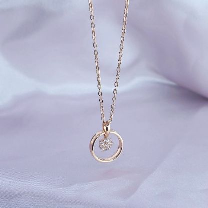 Imagen de Collar Círculo y Margarita