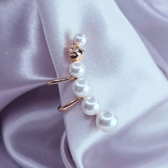 Imagen de Arete Clip Maravillosas Perlas