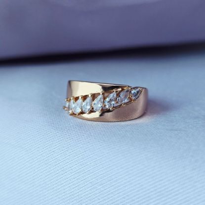 Imagen de Anillo Gotas Diamantes