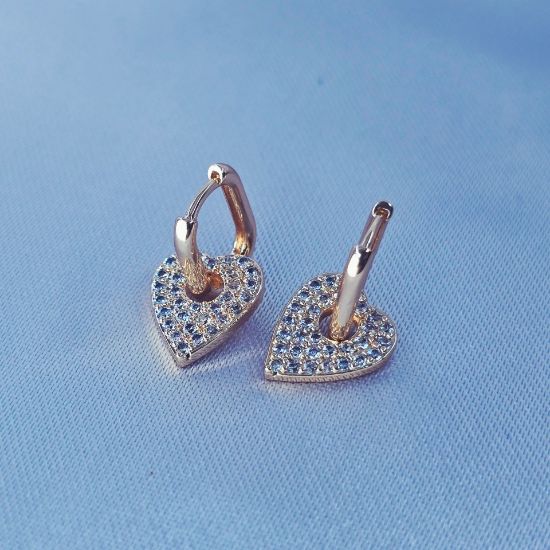 Imagen de Arete Desmontable Corazón Vivri