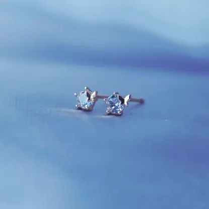 Imagen de Broquel Mini Mariposa y Circonia