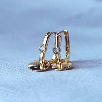 Imagen de Arete Desmontable y Brillito