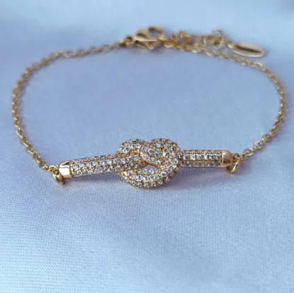 Imagen de Pulsera Majestuoso Pretzel  1901