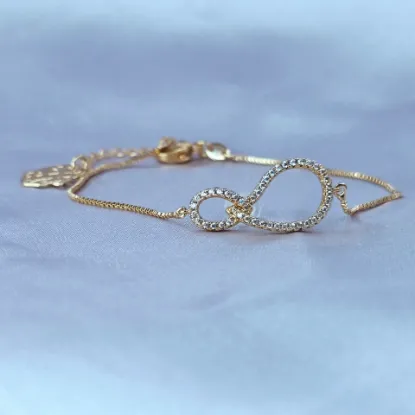 Imagen de Pulsera Infinito y Mano de Fátima  1701