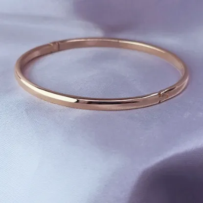Imagen de Brazalete Círculo Oro Dorado