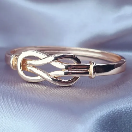 Imagen de Brazalete Nudo de Oro 1805