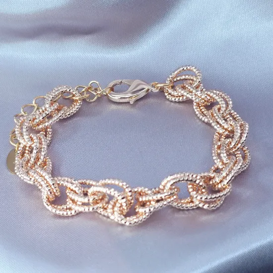 Imagen de Pulsera Uniendo Sueños de Oro