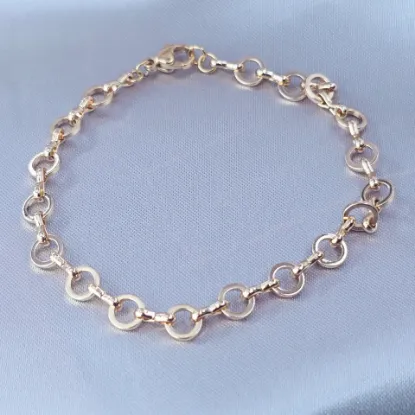 Imagen de Pulsera Círculos de Oro