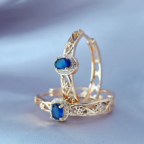 Imagen de Arracada Poesía Azul