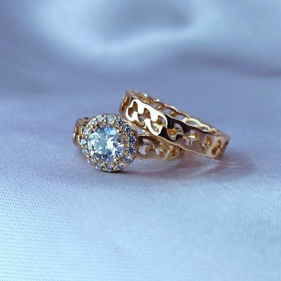 Imagen de Anillo Estrella de Mar Madre e Hija 