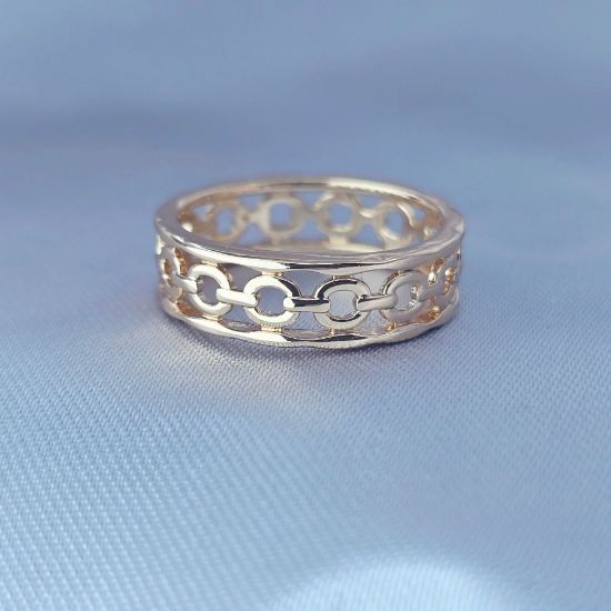 Imagen de Anillo Eslabones Círculos 