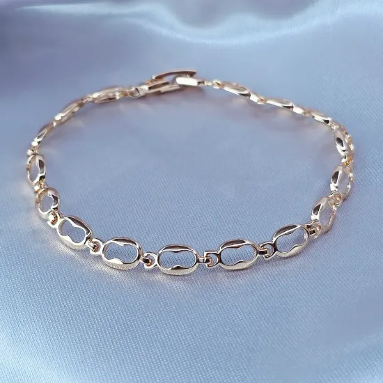 Imagen de Pulsera Eslabones de Oro Talla 1905