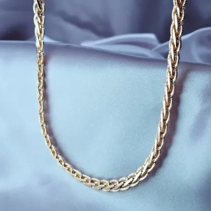 Imagen de Collar Tejido de Oro Talla 5006