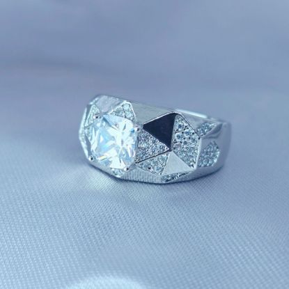 Imagen de Anillo Diamantes de Hierro 