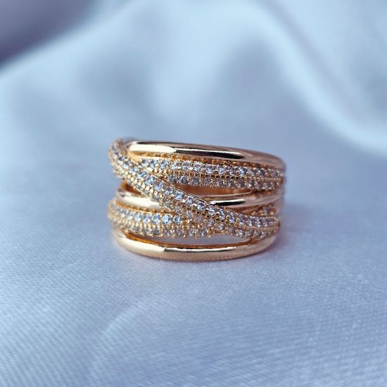 Imagen de Anillo Órbitas con Cristales