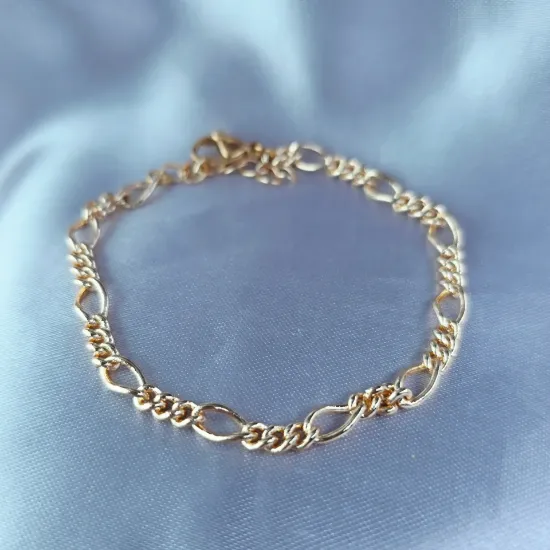 Imagen de Pulsera Fuerza de Oro Talla 1705