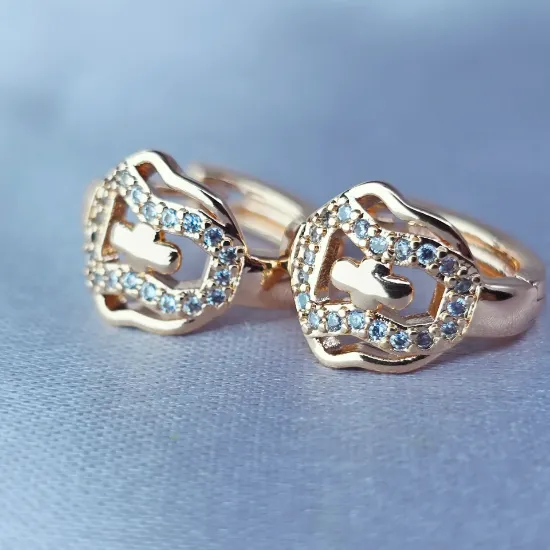 Imagen de Huggie Escudo y Cruz