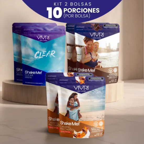 Imagen de SHAKE ME! 10 Porciones KIT 2 pzas 