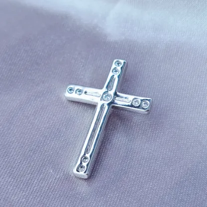 Imagen de Dije Cruz con Paz