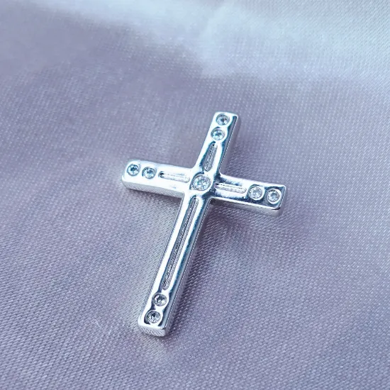 Imagen de Dije Cruz con Paz