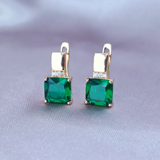 Imagen de Huggie Corte Cojín Esmeralda