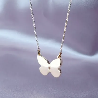 Imagen de Collar Dibujando de Una Mariposa   4001