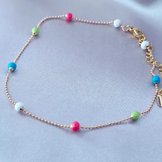 Imagen de Pulsera Esferas de Colores  2504