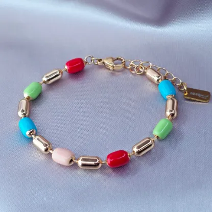 Imagen de Pulsera Comas de Colores  1705