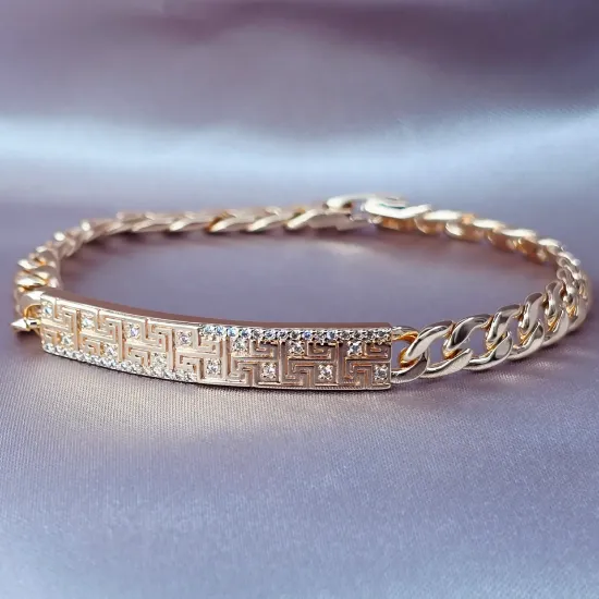 Imagen de Pulsera Esclava Grecas Egipcias  1906