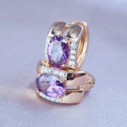 Imagen de Huggie Óvalo Moradita