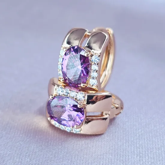 Imagen de Huggie Óvalo Moradita