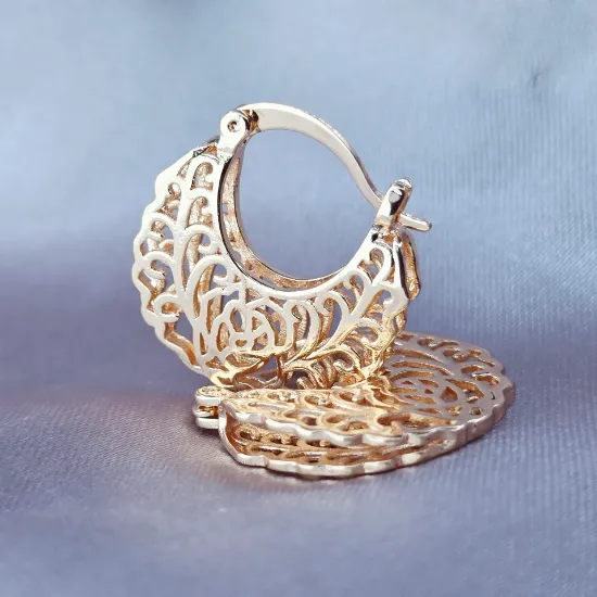 Imagen de Arracada Tejido Floral