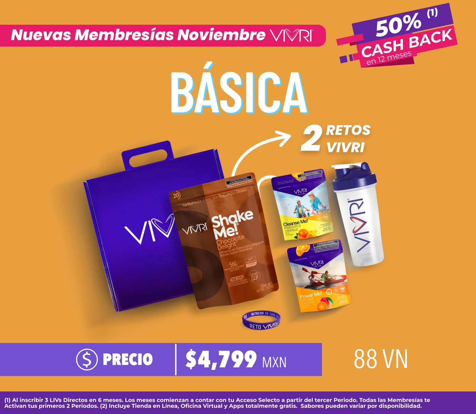 Membresia LIV Basica