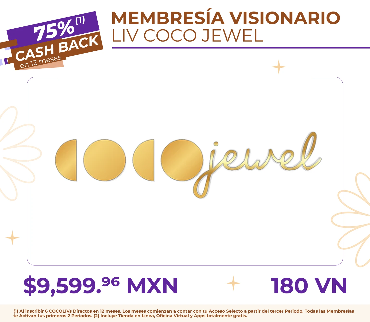 Membresía COCOJewel Visionario