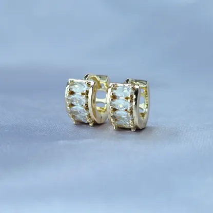 Imagen de Huggie Pepitas de Diamantes