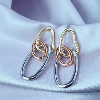 Imagen de Arete Combinación de Aros